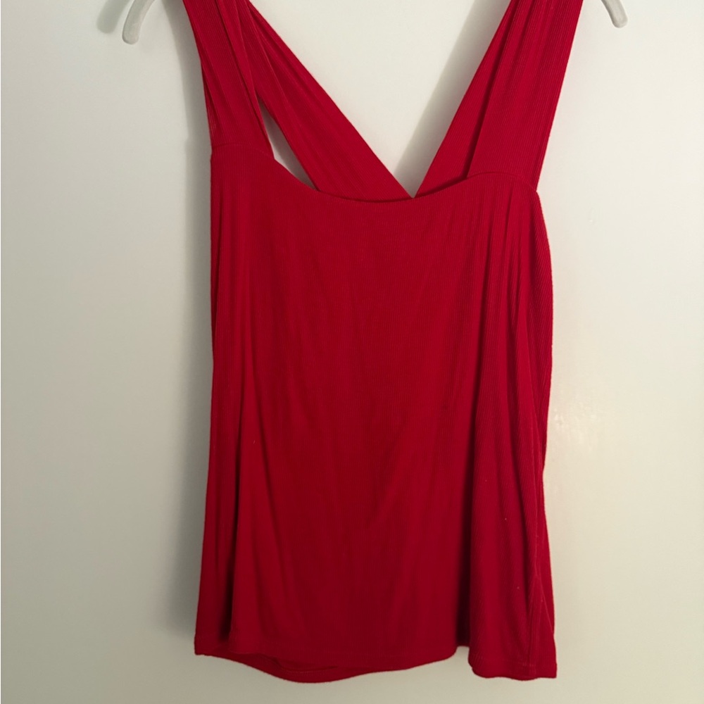 Michael Lauren Red Camisole Top